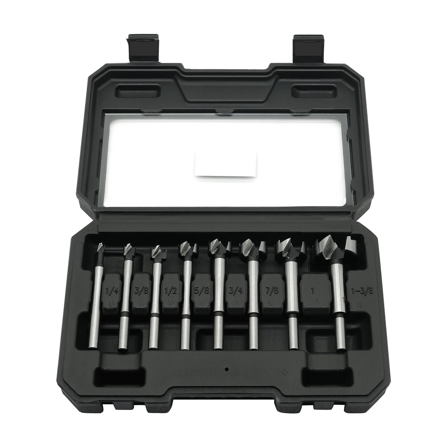 Industrial grade woodworking flat-winged armor 8-piece English full size (1/4"-1-3/8")