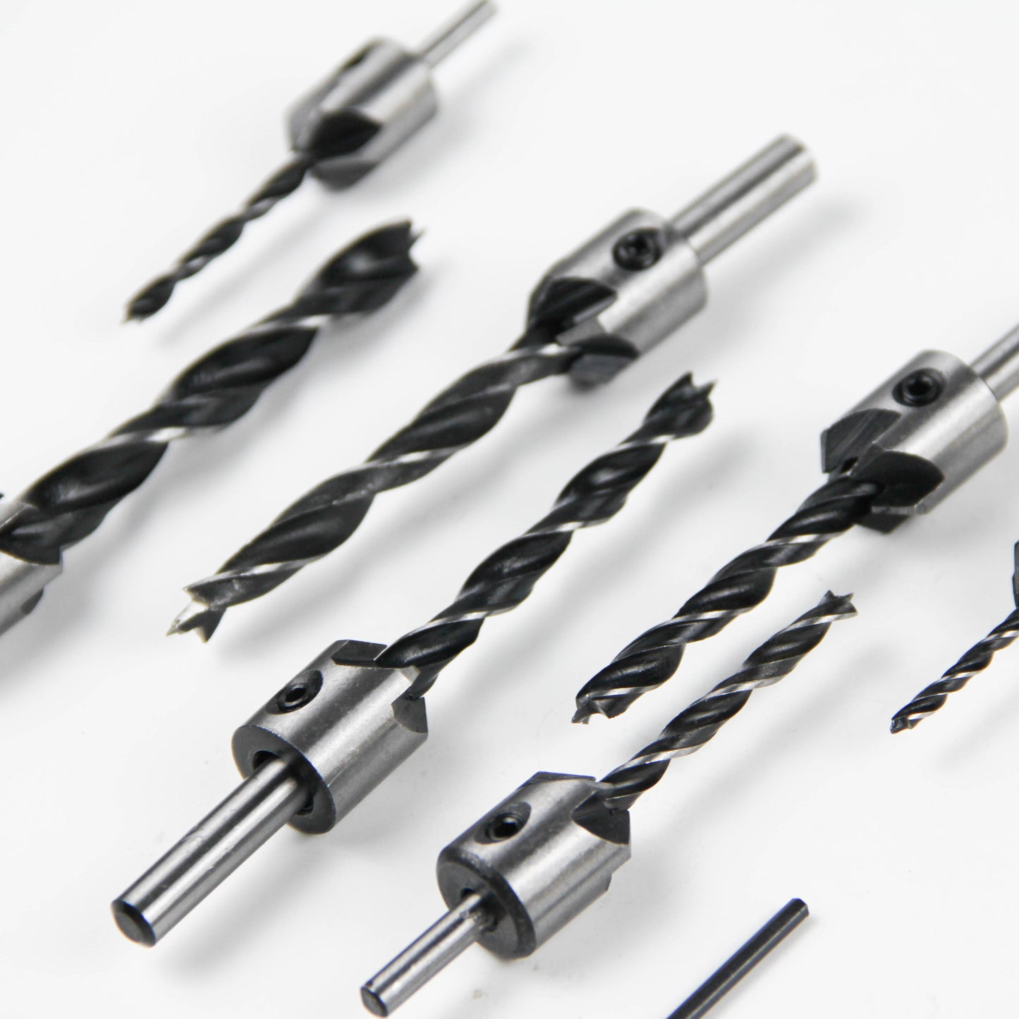 7-piece set twist drill bits for metal/wood/plastic/PVC pipes
