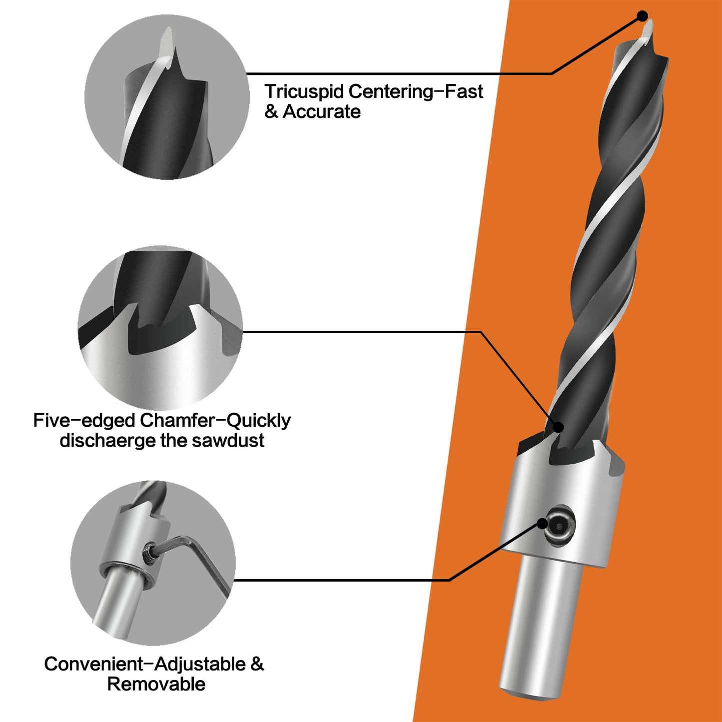 High speed steel strength woodworking flat iron eye/gate lock/wire tank rotation pin fixation