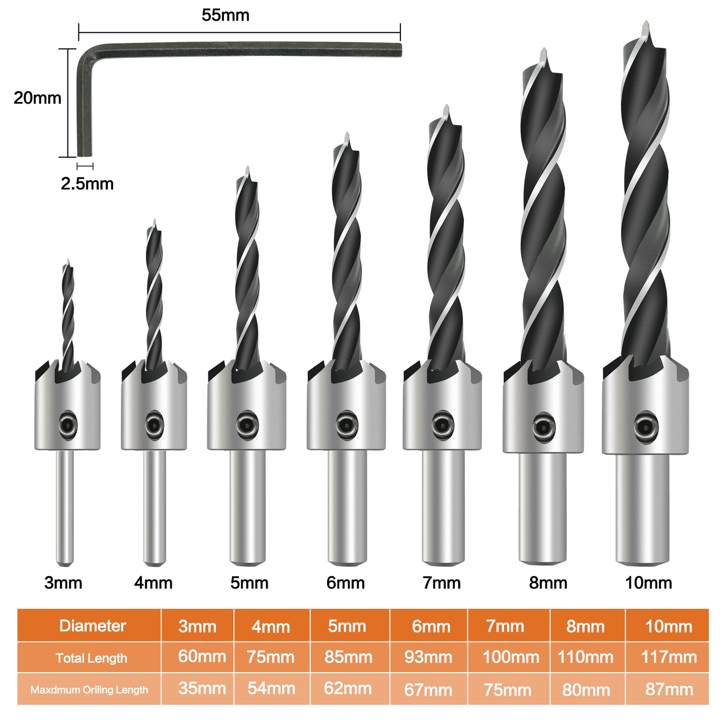 High speed steel strength woodworking flat iron eye/gate lock/wire tank rotation pin fixation