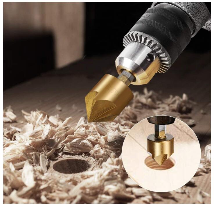 6PC Chamfering Tool Set | Carbide Deburring Tool For Plumbers/Technicians