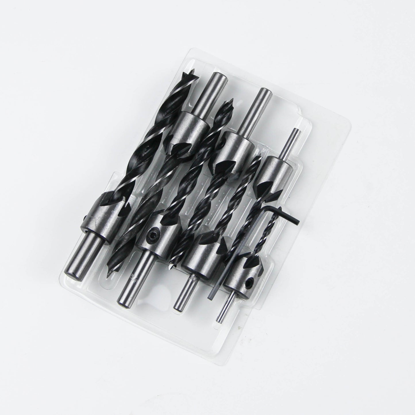 7-piece set twist drill bits for metal/wood/plastic/PVC pipes