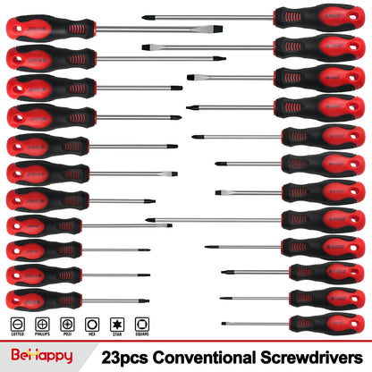 23 types of screwdrivers + iron-made barb screws + 76 precision critique boxes (60 critiques + 8 electric critiques + 2-shaped + 6 sleeves + 2 internal hexagons) + porcelain all-powerful repair tool box