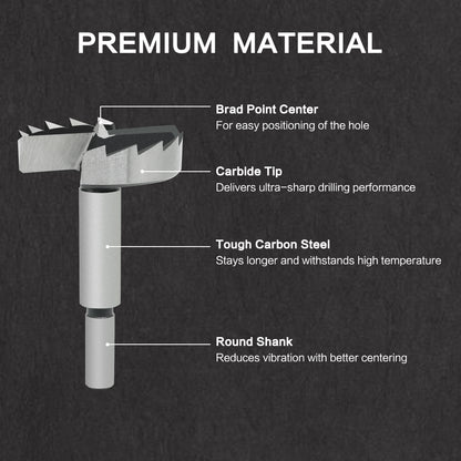 16Pcs round handle flat-winged cylindrical mantle