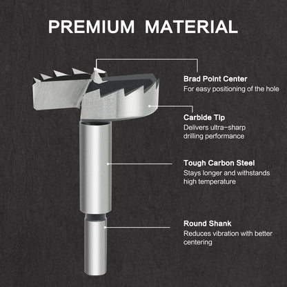 16Pcs round handle flat-winged cylindrical mantle