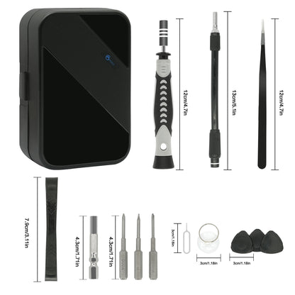 130 in 1 Electronic Magnetic Screwdriver Set with 120 Bits Repair Tool Kit for Computer