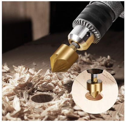 6PC Chamfering Tool Set | Carbide Deburring Tool  For Plumbers/Technicians